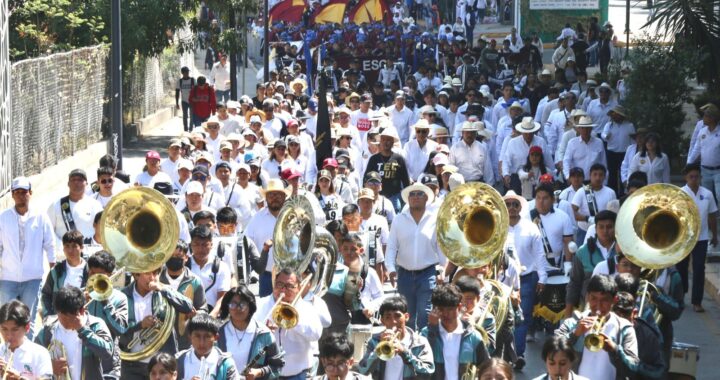 Preparan instituciones educativas la conmemoración del 5 de Mayo