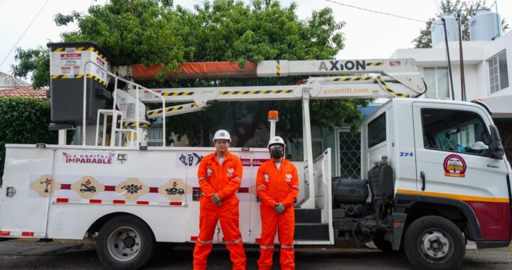 Llega Puebla Brilla a Maravillas, con Pepe Chedraui el fraccionamiento cuenta con alumbrado LED al 100%